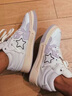 奢米頓高端板鞋男春秋2026新款潮牌時(shí)尚幫滑板鞋系帶韓版日常休閑 白灰標準款 39 曬單實(shí)拍圖