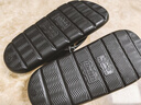 大嘴猴（paul frank）人字拖男士夏季軟底沙灘鞋女士夾趾室內居家涼拖鞋 黑色 42-43  曬單實(shí)拍圖