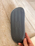 京東京造【泡泡云】踩屎感厚底輕盈防滑外穿拖鞋涼拖男士 灰色42-43 曬單實(shí)拍圖