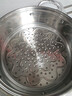 康巴赫304不銹鋼三層蒸鍋蒸籠復底大湯蒸鍋多功能鍋具28cm燃氣灶通用 曬單實(shí)拍圖