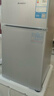 志高（CHIGO）小冰箱迷你小型家用冷藏冷凍兩用宿舍出租房用雙門(mén)辦公室電冰箱節能省電 【一級能效】58L銀色【全國聯(lián)保丨節能省電】 曬單實(shí)拍圖
