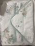 十月結晶嬰兒包單夏季薄款產(chǎn)房襁褓巾新生嬰兒包被純棉抱被 夏日海岸85*85 曬單實(shí)拍圖