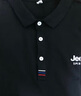 JEEP SPIRIT吉普短袖t恤男夏季薄款男士polo衫中青年商務(wù)休閑透氣半袖短T上衣 黑色 2XL （建議145-160斤） 曬單實(shí)拍圖
