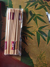 唐宗筷天然碳化竹筷子12雙裝 家用商用無(wú)蠟野餐不易發(fā)霉餐具套裝 曬單實(shí)拍圖