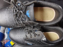 藍鷗盾勞保鞋男夏季透氣防臭鋼包頭防砸防刺安全工作牛皮工地鞋9101L 43 曬單實(shí)拍圖