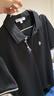 U.S. POLO ASSN.【輕奢桑蠶絲】保羅polo衫男夏季商務(wù)涼感t恤男士高端短袖父親節(jié) 曬單實拍圖