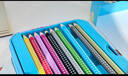 輝柏嘉  油性彩鉛 黑桿繪畫(huà)工具 畫(huà)畫(huà)套裝48色鐵盒 彩色鉛筆 畫(huà)筆 彩筆 文具 116448（附筆刨橡皮） 曬單實(shí)拍圖