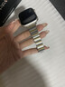 watchbond適用蘋(píng)果s11手表表帶apple iwatch s11/s10女士款小蠻腰一珠鋼帶s9/8/7/SE3夏季高級感42mm腕帶 【小蠻腰一珠鋼帶-蝴蝶扣】銀色+銀色接頭 38/40/4 曬單實(shí)拍圖
