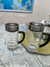 希諾雙層玻璃杯男家用商務(wù)辦公水杯帶手柄泡茶杯子X(jué)N-9320 290mL 曬單實(shí)拍圖