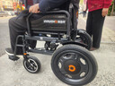 英洛華電動(dòng)輪椅智能全自動(dòng)折疊殘疾人便攜老年人四輪電動(dòng)輪椅車(chē)W5216 低靠背丨20AH鋰電+減震+跑35公里 曬單實(shí)拍圖