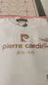 皮爾卡丹（pierre cardin）男士衛衣春秋款重磅無(wú)帽含蠶絲t恤長(cháng)袖寬松大碼落肩袖圓領(lǐng)打底衫 曬單實(shí)拍圖