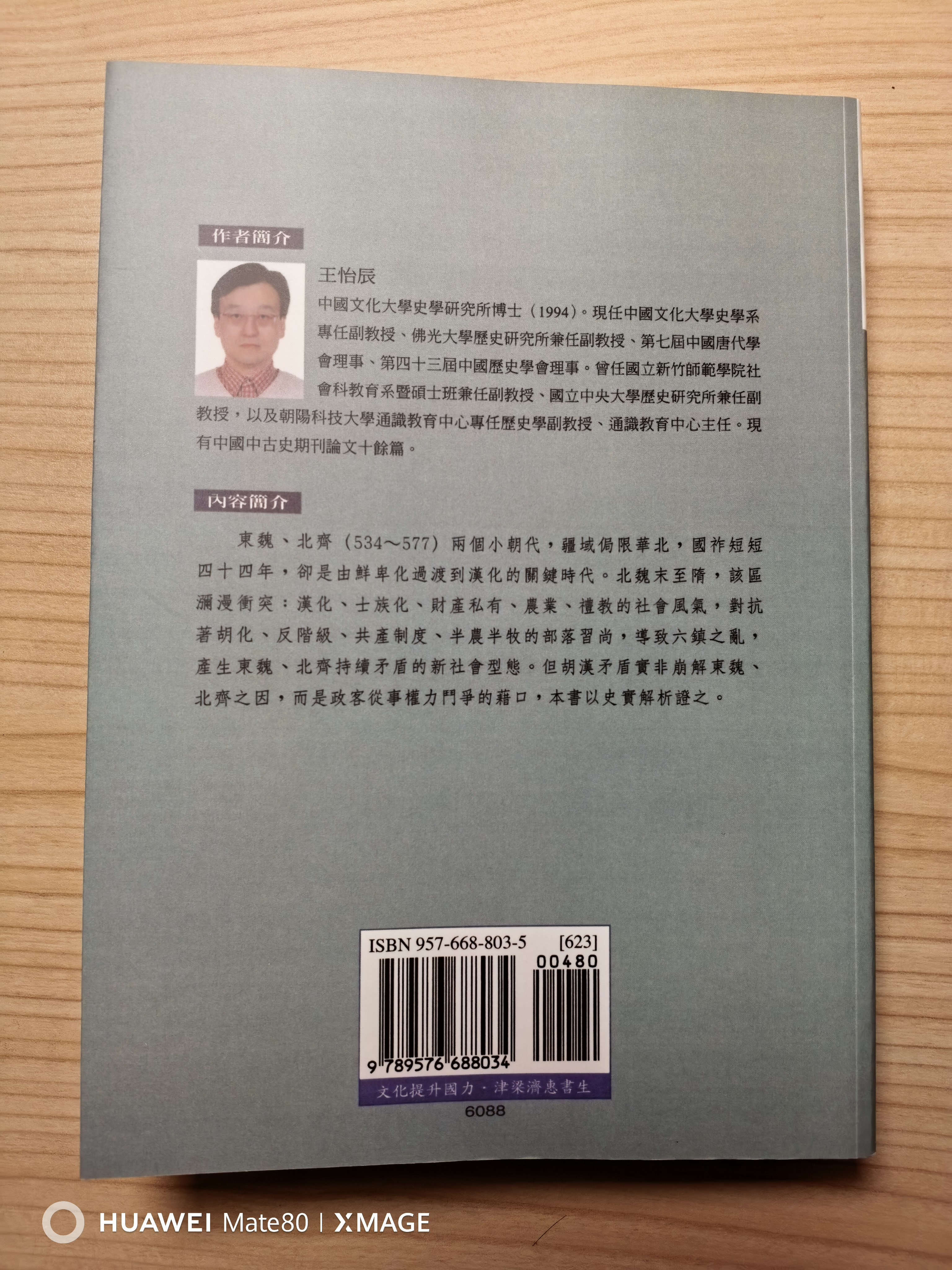 東魏北齊的統治集團 港臺原版 王怡辰 文津出版社 中國古代史 曬單實拍圖