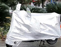 軒沁軒香電動(dòng)車(chē)防雨罩防曬車(chē)衣防塵罩電瓶車(chē)遮雨布摩托自行車(chē)防水通用罩子 曬單實(shí)拍圖