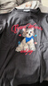 UR2026夏季新款女裝休閑趣味萌寵印花短袖T恤UYL460059+ 中灰 M 曬單實(shí)拍圖