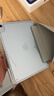 閃魔適用ipad air8/7/6保護套M4/M3通用11英寸ipad air8/7保護殼26/25/24款蘋(píng)果透明亞克力灰色 曬單實(shí)拍圖