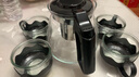 【京東物流】茶壺套裝整套茶具大容量玻璃茶杯帶濾網(wǎng)耐高溫泡茶具 1000ML一壺+四杯套裝【無(wú)茶盤(pán)】 曬單實(shí)拍圖