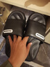 GERTHRON德國浴室拖鞋男女士春季居家室內eva防水防滑防臭洗澡專(zhuān)用可外穿 黑色【升級款】全新升級踩屎感 42-43 【適合42-43的腳】 曬單實(shí)拍圖
