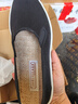 老美華【常年款】老北京千層底男士布鞋時(shí)尚潮流休閑鞋 黑色 42 曬單實(shí)拍圖