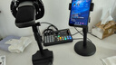 好牧人 聲卡直播設備套裝唱歌專(zhuān)用麥克風(fēng) 抖音全民K歌全套話(huà)筒補光燈手機戶(hù)外電腦錄音專(zhuān)業(yè)直播變聲器 旗艦版-黑【聲卡全套+振膜麥】-（圓盤(pán)手機支架） 曬單實(shí)拍圖