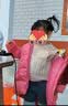 JELLYBABY[抗菌絨三防蓄熱]兒童羽絨服中長款女童加厚面包服秋冬男寶寶外套 曬單實拍圖