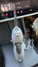 博皓（prooral）電動(dòng)沖牙器便攜式洗牙器牙齒沖洗器水牙線(xiàn)潔牙器牙縫清潔器剔牙神器牙垢去除工具正畸呵護手持立式 晶瑩透| 3種模式| 動(dòng)力升級 曬單實(shí)拍圖