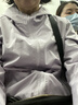 春秋新款小香風(fēng)沖鋒衣外套爆款韓版寬松潮流大碼防風(fēng)透氣女士夾克 淺紫色 L 建議100-120斤 曬單實(shí)拍圖