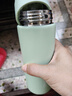 富光保溫杯抗菌304不銹鋼孕婦學(xué)生女兒童便攜吸管茶水杯子420ml 曬單實(shí)拍圖