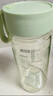 富光夏季女運動(dòng)水杯兒童便攜杯男夏天杯子塑料杯隨手杯 綠色 550ml 曬單實(shí)拍圖