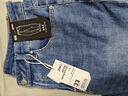 京東京造牛仔褲男高彈直筒褲子男款百搭男士休閑褲春夏季新款 中藍色 33 曬單實(shí)拍圖