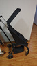 小虎子可坐可躺兒童旅行車(chē)輕便折疊可登機嬰兒口袋推車(chē)遛娃神器T3炭黑色 曬單實(shí)拍圖