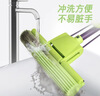 太太樂(lè )膠棉拖把 38CM+1棉頭大號吸水海綿拖把滾輪式擠水家用墩布一拖凈 曬單實(shí)拍圖