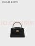 CHARLES&KEITH鱷魚(yú)紋凱莉包手提包斜挎婚包包女包生日禮物CK2-50270880-1 曬單實(shí)拍圖