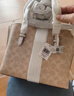 蔻馳（COACH）【品牌直供】女士MOLLIE25中號手提斜挎托特包CV965禮物 曬單實(shí)拍圖