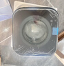 小天鵝（LittleSwan）壁掛洗衣機洗烘一體帶烘干 3KG迷你洗衣機小型全自動(dòng)家用變頻 母嬰除菌螨水魔方藍氧凈漬高洗凈比 TD30MS90 壁掛 曬單實(shí)拍圖