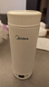 美的（Midea）便攜電熱水杯加熱杯電熱水壺保溫燒水杯350ml迷你旅行出差沖奶泡茶智能恒溫316L不銹鋼MK-DB35X22 曬單實(shí)拍圖