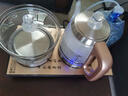 開(kāi)品 全自動(dòng)底部上水感應續水燒水壺 家用辦公電茶爐燒水消毒電熱水壺 嵌入式玻璃燒水壺茶桌一體套裝 1L 香檳金 20X37CM 燒水煮杯 桶水款 曬單實(shí)拍圖