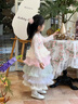 G.duck小黃鴨公主裙女童連衣裙夏裝2026新款生日兒童背心裙女寶寶網(wǎng)紗裙 七彩網(wǎng)紗裙 90 90碼建議80-90cm1歲半-2歲 曬單實(shí)拍圖