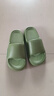 利達妮（TZLDN）踩屎感拖鞋女士2026新款夏季外穿防滑防臭室內居家用厚底涼拖鞋男 綠色 38-39 【適合37-38】 曬單實(shí)拍圖