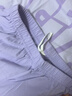 芬騰 睡衣女純棉新款潮趣潮流圓領(lǐng)可外穿家居服睡衣套裝 香芋紫 XL 曬單實(shí)拍圖