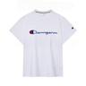 冠軍涂鴉純棉短袖t恤男夏季寬松大碼圓領(lǐng)短袖男士半袖彈力打底衫短袖男 短袖小標白色260g美版 L 130-150斤 曬單實(shí)拍圖