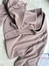 十月結晶月子坎肩孕婦裝春秋產(chǎn)婦保暖睡覺(jué)護肩護頸哺乳披肩 暮山紫M碼 曬單實(shí)拍圖