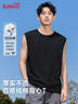 班尼路（Baleno）純棉背心男夏季戶(hù)外運動(dòng)百搭休閑男士t恤寬松簡(jiǎn)約潮牌無(wú)袖上衣 曬單實(shí)拍圖
