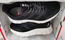 足力健老人鞋中老年輕便休閑散步鞋2431380J 男 黑色 40 曬單實(shí)拍圖