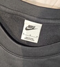 耐克(NIKE)男春秋圓領(lǐng)衛衣 休閑運動(dòng) 時(shí)尚簡(jiǎn)約FN3889-010黑 M 曬單實(shí)拍圖