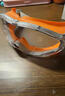 TA護目鏡防花粉防霧防風(fēng)沙全密封防粉防塵工業(yè)切割防飛濺打磨防起霧登山騎車(chē)出行防護可戴近視眼鏡 1副裝橙色 曬單實(shí)拍圖