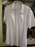京東京造【桑蠶絲】短袖襯衫男白襯衫莫代爾2026新款夏季生日禮物白色41 曬單實(shí)拍圖