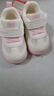 牧童學(xué)步鞋夏季透氣單網(wǎng)寶寶鞋男嬰兒鞋軟底防滑面包鞋女 櫻粉 19 曬單實(shí)拍圖