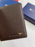 七匹狼錢(qián)包男短款真皮豎款軟錢(qián)夾男士大容量休閑商務(wù)皮夾子多卡位證件包 英文狼標-啡色3A94054B-S02 曬單實(shí)拍圖