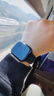 Apple/蘋(píng)果 Watch S11 智能手表GPS款46毫米亮黑色鋁金屬表殼黑色運動(dòng)型表帶M/L MEVH4CH/B 曬單實(shí)拍圖