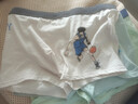 貓人青少年內褲男童純棉平角褲初高中生兒童發(fā)育期青春期抑菌四角褲 曬單實(shí)拍圖